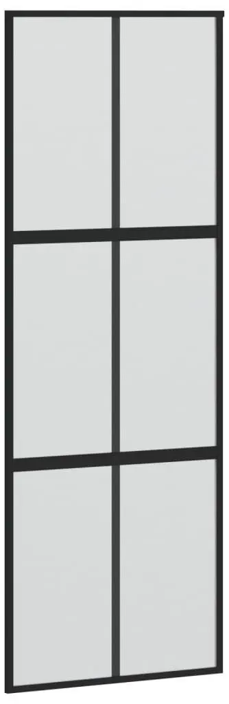 Дверь раздвижная vidaXL 155208 900mm (Black/Matte)