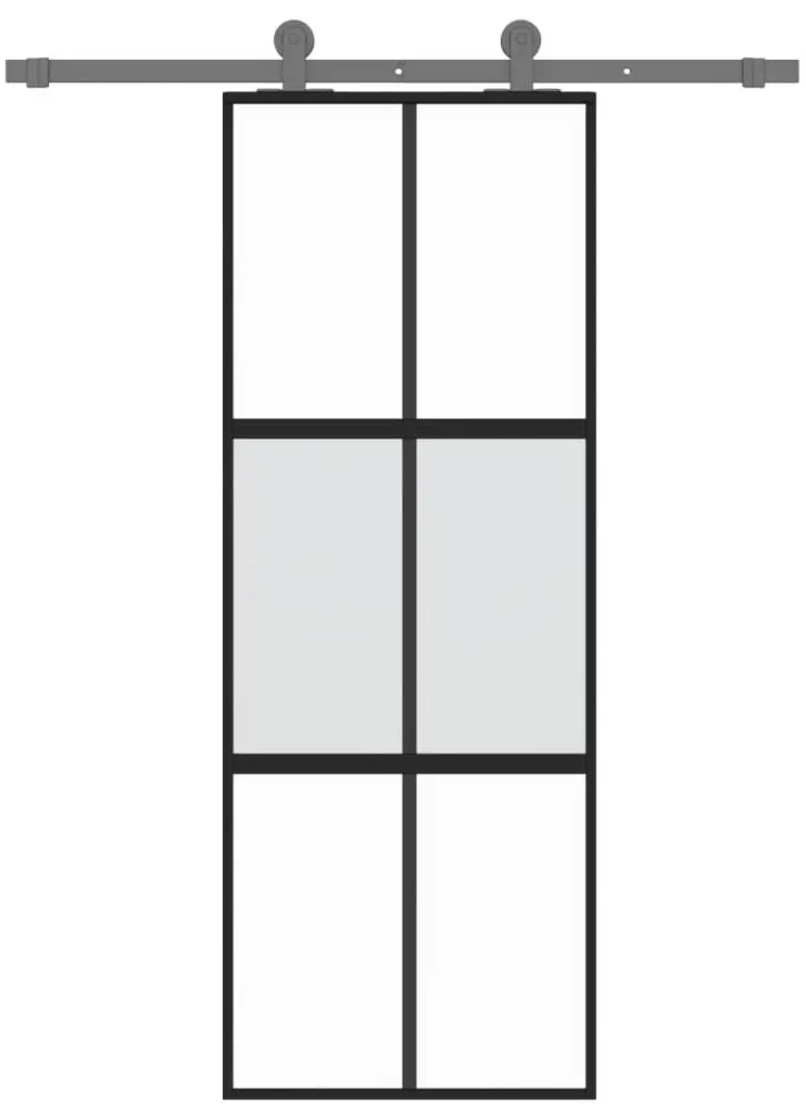 Usa glisanta vidaXL 155210 760mm (Black/Transparent/Matte)