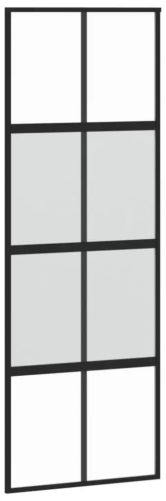 Usa glisanta vidaXL 155222 760 mm (Black/Transparent/Matte)