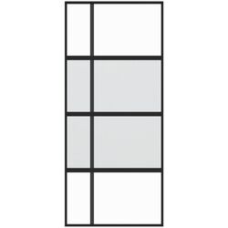 Usa glisanta vidaXL 155229 900mm (Black/Transparent/Matte)