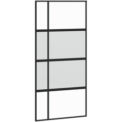 Дверь раздвижная vidaXL 155230 1025mm (Black/Transparent/Matte) Thumb