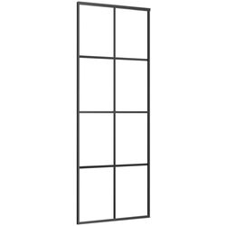 Дверь раздвижная vidaXL 288064 760mm (Black/Matte) Thumb