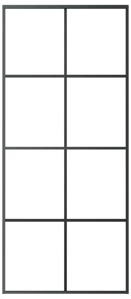 Usa glisanta VidaXL 3152141 900mm (Black/Transparent)