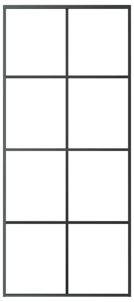 Usa glisanta VidaXL 3152142 900mm (Black/Transparent)