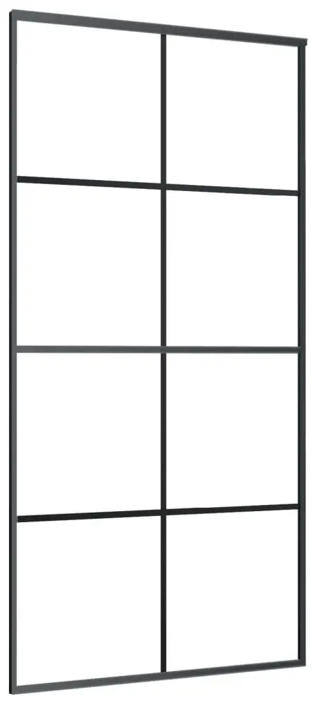 Usa glisanta VidaXL 3152143 1025mm (Black/Transparent)