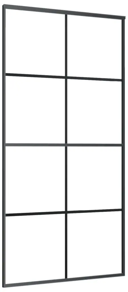 Usa glisanta VidaXL 3152144 1025mm (Black/Transparent)