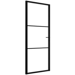 Usa de interior vidaXL 151198 760mm (Black/Transparent) Thumb