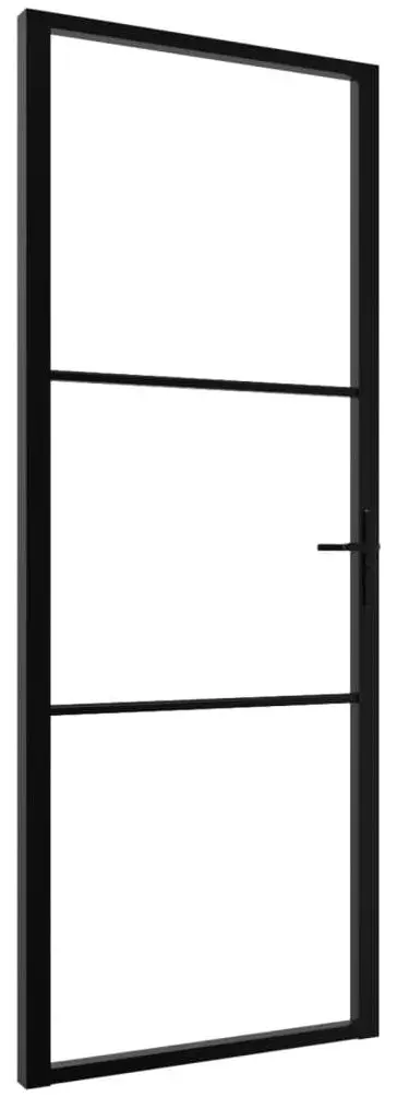 Usa de interior vidaXL 151198 760mm (Black/Transparent)