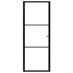 Usa de interior vidaXL 151198 760mm (Black/Transparent)