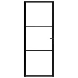 Usa de interior vidaXL 151199 830mm (Black/Transparent)