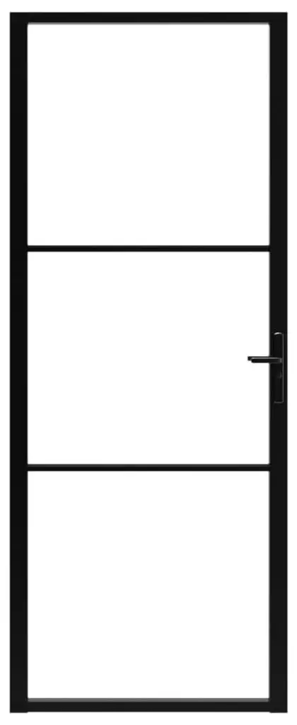 Usa de interior vidaXL 151199 830mm (Black/Transparent)