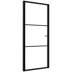 Usa de interior vidaXL 151201 1025mm (Black/Transparent) Thumb