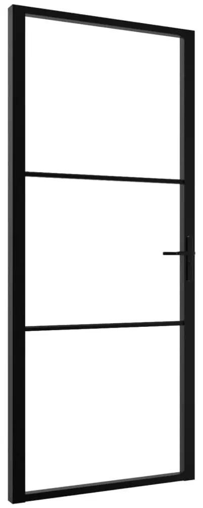 Usa de interior vidaXL 151201 1025mm (Black/Transparent)