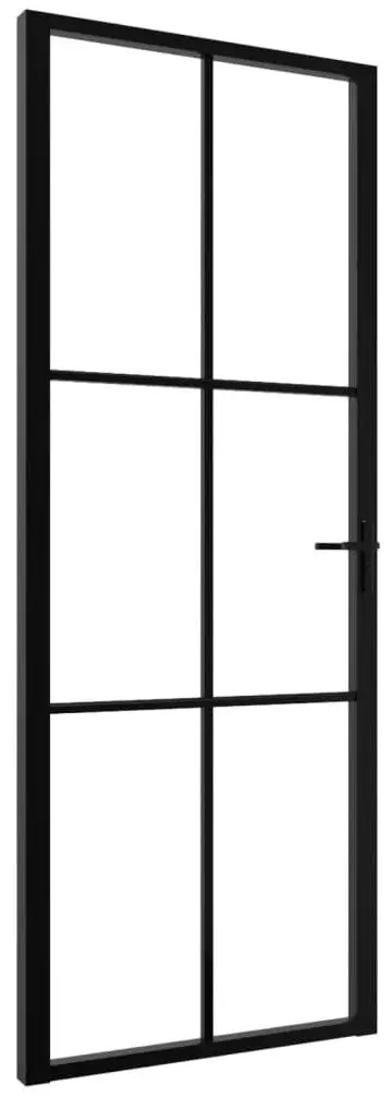 Usa de interior vidaXL 151202 760mm (Black/Transparent)