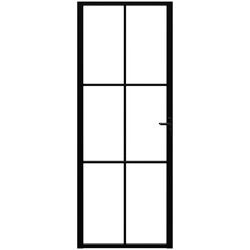 Usa de interior vidaXL 151202 760mm (Black/Transparent)