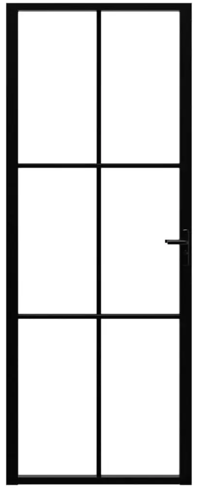 Usa de interior vidaXL 151202 760mm (Black/Transparent)