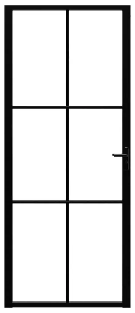 Usa de interior vidaXL 151203 830mm (Black/Transparent)