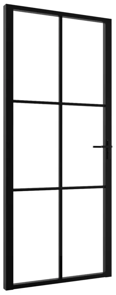 Usa de interior vidaXL 151204 930mm (Black/Transparent)