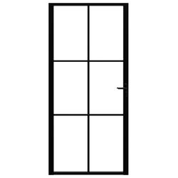 Usa de interior vidaXL 151204 930mm (Black/Transparent)