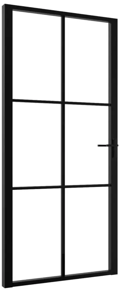 Usa de interior vidaXL 151205 1025mm (Black/Transparent)