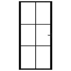 Usa de interior vidaXL 151205 1025mm (Black/Transparent)