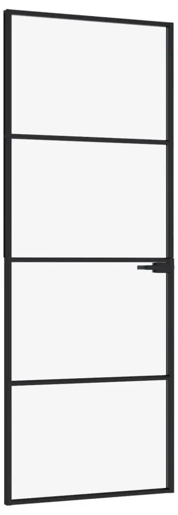 Usa de interior vidaXL 153658 760mm (Black/Transparent)