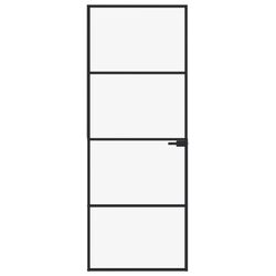 Usa de interior vidaXL 153658 760mm (Black/Transparent)