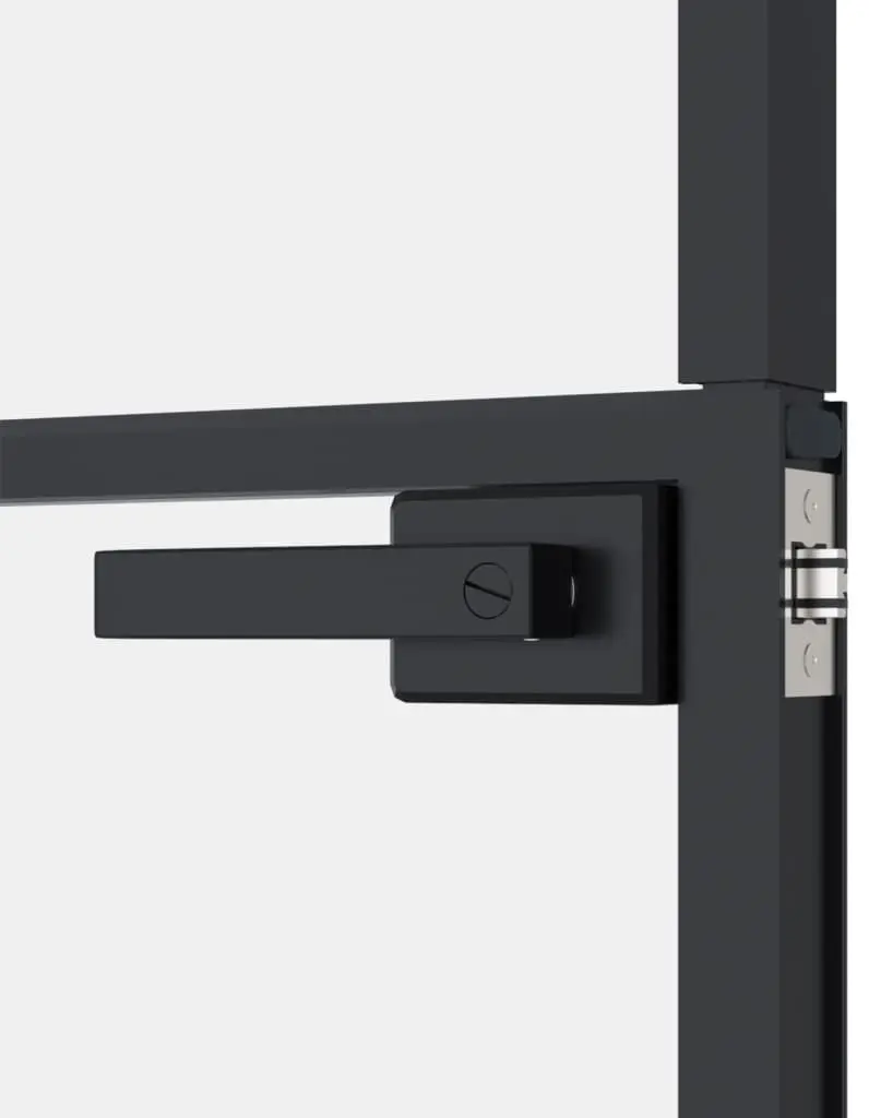 Usa de interior vidaXL 153659 830mm (Black/Transparent)