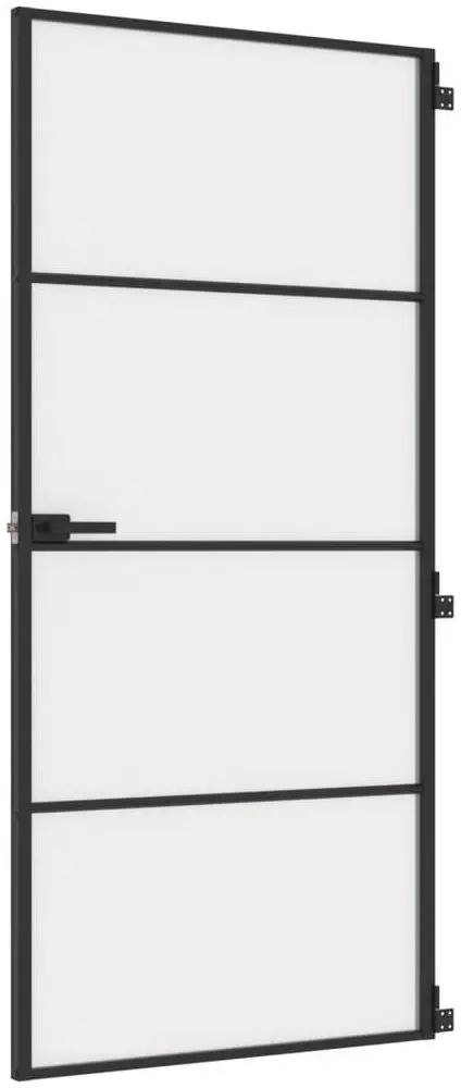 Usa de interior vidaXL 155121 930mm (Black/Frosted)