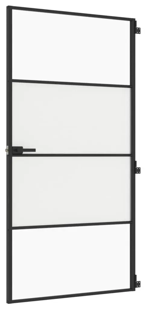 Usa de interior vidaXL 155122 1025mm (Black/Transparent/Matte) - 2