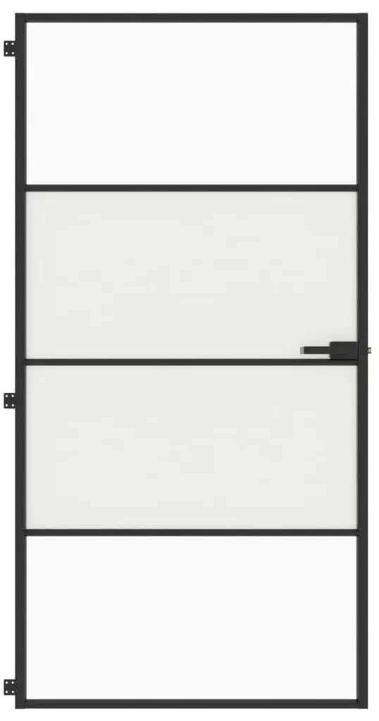Usa de interior vidaXL 155122 1025mm (Black/Transparent/Matte)