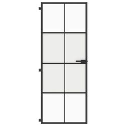 Usa de interior vidaXL 155124 760mm (Black/Transparent/Matte)