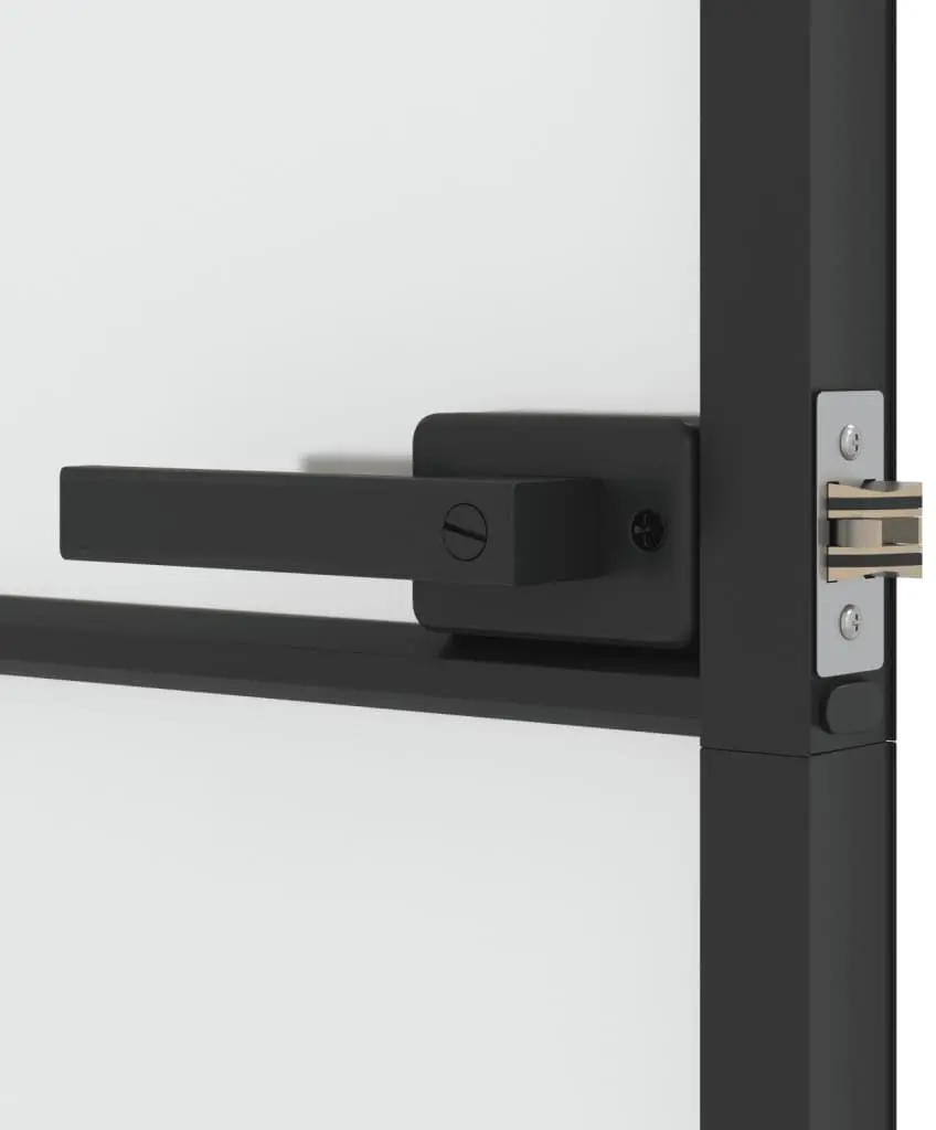 Usa de interior vidaXL 155125 760mm (Black/Frosted)