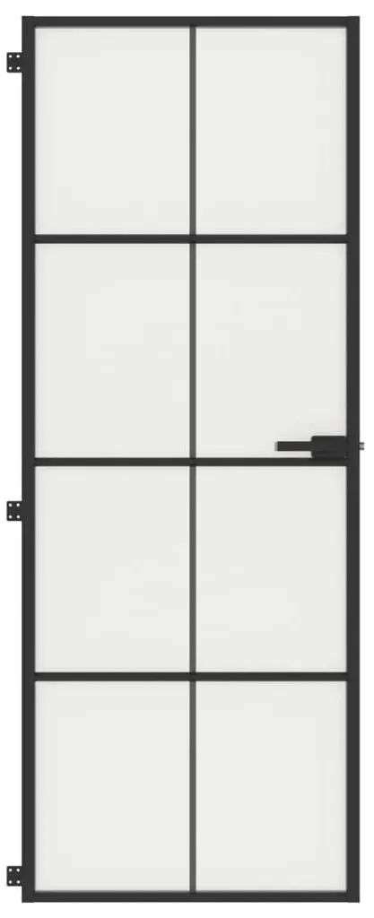 Usa de interior vidaXL 155125 760mm (Black/Frosted)