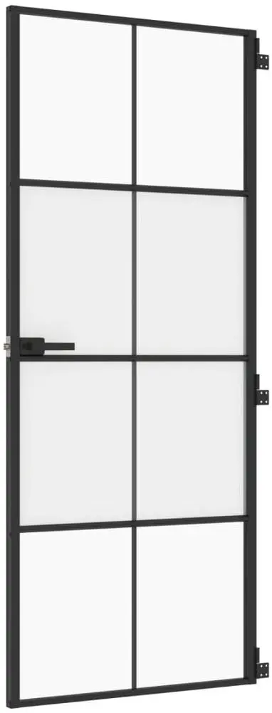 Usa de interior vidaXL 155126 830mm (Black/Transparent)