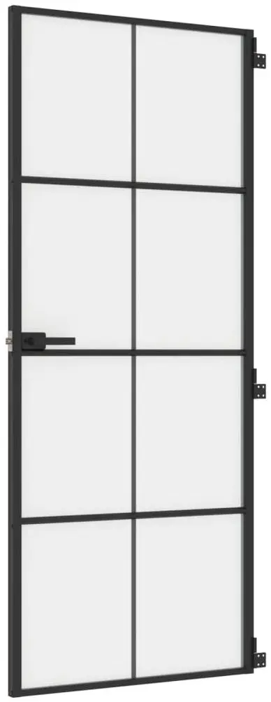 Межкомнатная дверь vidaXL 155127 830mm (Black/Matte) - 2