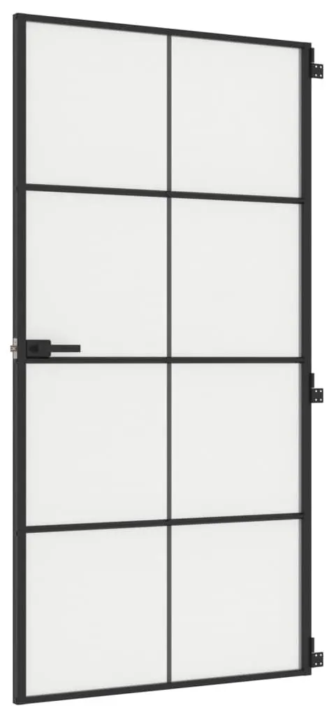 Межкомнатная дверь vidaXL 155131 1025mm (Black/Matte) - 2