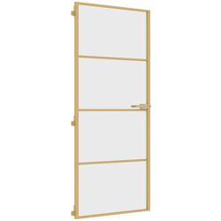 Usa de interior vidaXL 155133 830mm (Gold/Transparent) Thumb