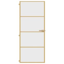 Usa de interior vidaXL 155133 830mm (Gold/Transparent)