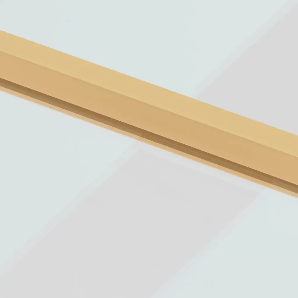 Usa de interior vidaXL 155133 830mm (Gold/Transparent)