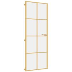 Usa de interior vidaXL 155140 760mm (Gold/Transparent) Thumb