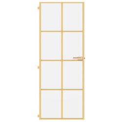 Usa de interior vidaXL 155140 760mm (Gold/Transparent)