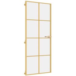 Usa de interior vidaXL 155141 830mm (Gold/Transparent) Thumb