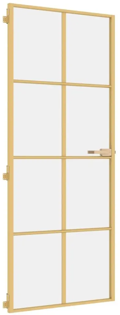 Usa de interior vidaXL 155141 830mm (Gold/Transparent)