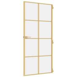 Usa de interior vidaXL 155142 930mm (Gold/Transparent) Thumb