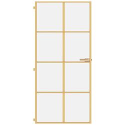 Usa de interior vidaXL 155142 930mm (Gold/Transparent)