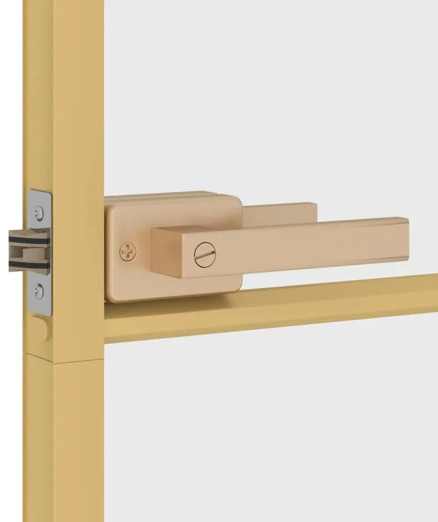 Usa de interior vidaXL 155142 930mm (Gold/Transparent) - 4