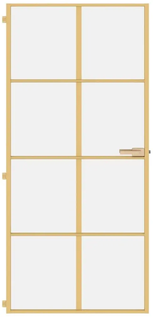 Usa de interior vidaXL 155142 930mm (Gold/Transparent)