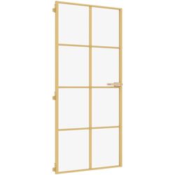 Usa de interior vidaXL 155146 930mm (Gold/Transparent)