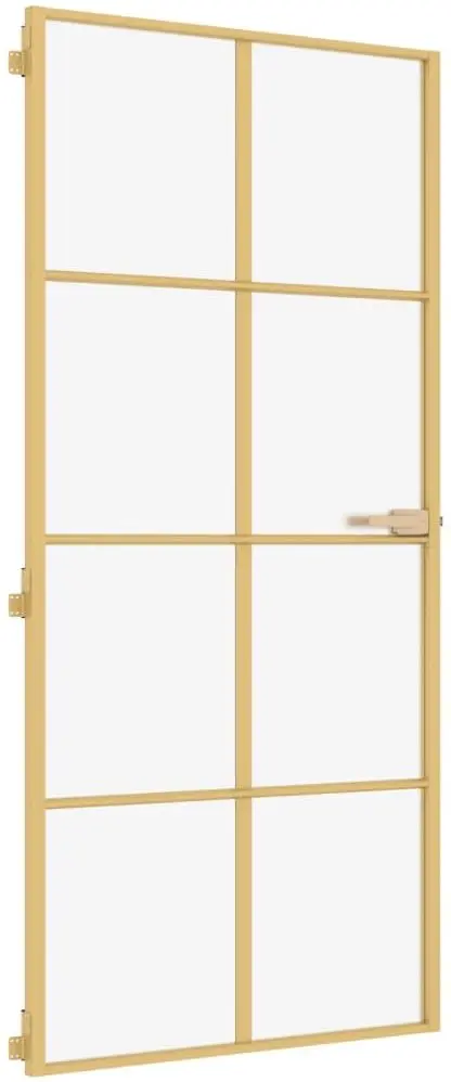 Usa de interior vidaXL 155146 930mm (Gold/Transparent)